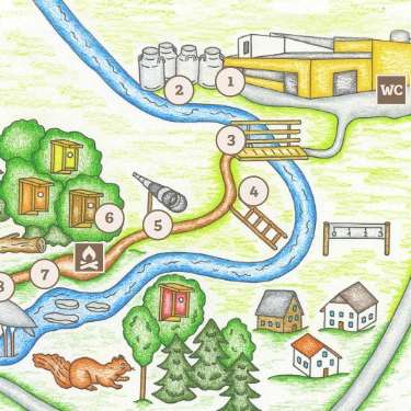 Abenteuerpfad Bergkäserei Marbach