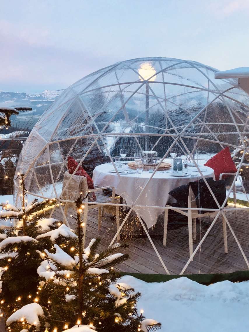 Kulinarik-Tipp: Moosegg Winter Dome