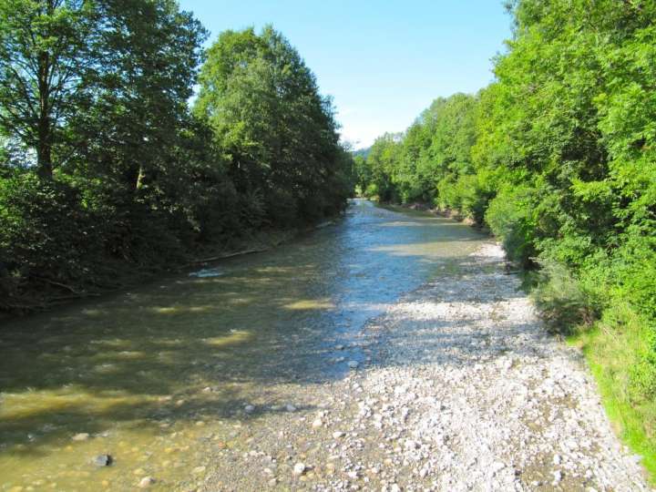 Emme-Badeplätze: Bubenei Brücke, Signau