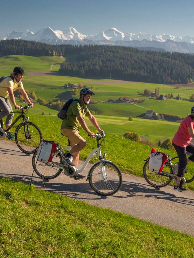 E-Biken im «Hügu Himu»