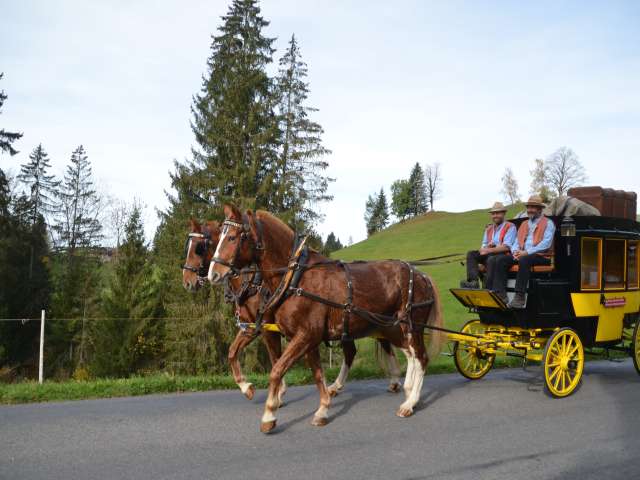 Historische Postkutsche, Schangnau