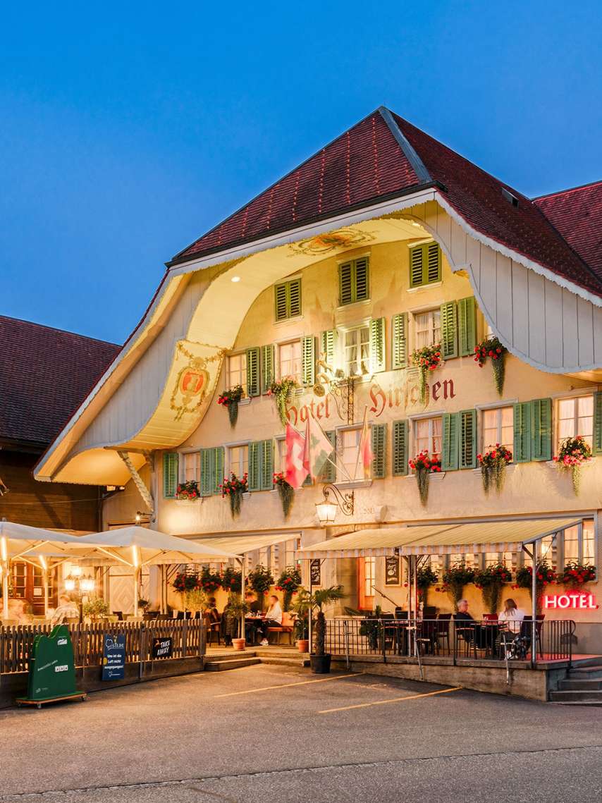 Übernachtungs-Tipp: Hotel Hirschen Langnau